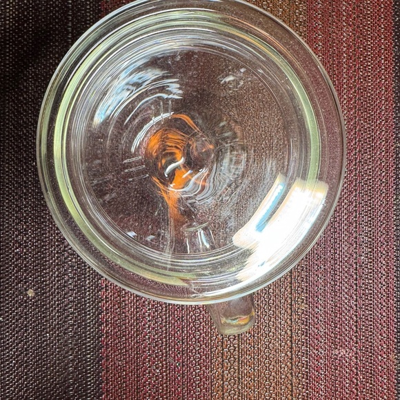 Glass mug with insert and lid - Picture 3 of 3